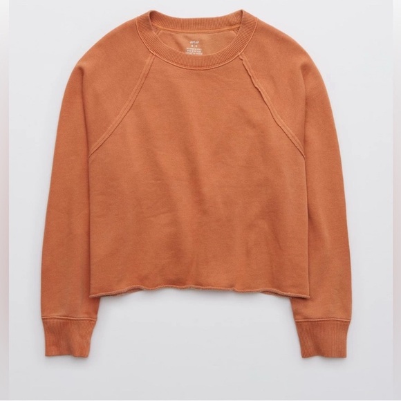 Aerie - The Coral Crop Top cotton / Polyester blend - Picture 3 of 9